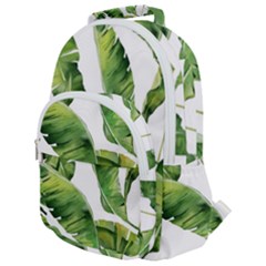 Sheets Tropical Plant Palm Summer Exotic Rounded Multi Pocket Backpack by artworkshop