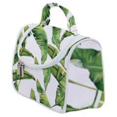 Sheets Tropical Plant Palm Summer Exotic Satchel Handbag by artworkshop