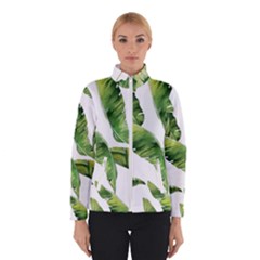 Sheets Tropical Plant Palm Summer Exotic Women s Bomber Jacket by artworkshop