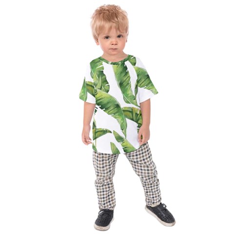 Sheets Tropical Plant Palm Summer Exotic Kids  Raglan Tee by artworkshop