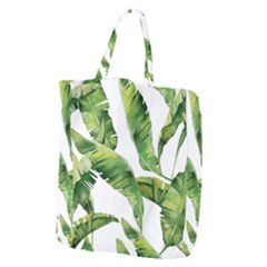 Sheets Tropical Plant Palm Summer Exotic Giant Grocery Tote by artworkshop