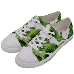 Sheets Tropical Plant Palm Summer Exotic Women s Low Top Canvas Sneakers