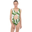 Sheets Tropical Plant Palm Summer Exotic Center Cut Out Swimsuit View1