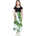 Sheets Tropical Plant Palm Summer Exotic Kids  Flared Maxi Skirt View1