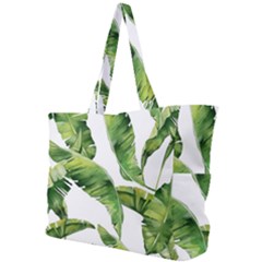 Sheets Tropical Plant Palm Summer Exotic Simple Shoulder Bag by artworkshop