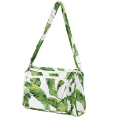 Sheets Tropical Plant Palm Summer Exotic Front Pocket Crossbody Bag by artworkshop