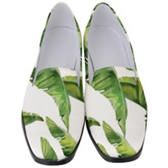 Sheets Tropical Plant Palm Summer Exotic Women s Classic Loafer Heels by artworkshop