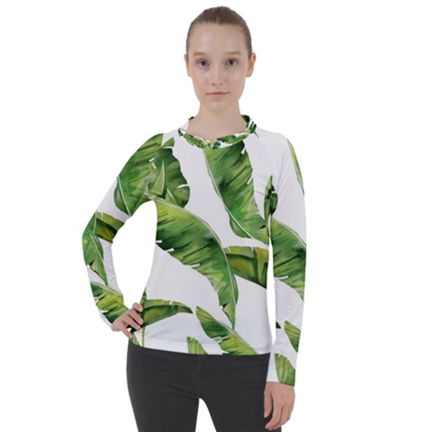 Sheets Tropical Plant Palm Summer Exotic Women s Pique Long Sleeve Tee by artworkshop