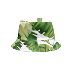 Sheets Tropical Plant Palm Summer Exotic Inside Out Bucket Hat (kids) by artworkshop