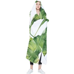 Sheets Tropical Plant Palm Summer Exotic Wearable Blanket by artworkshop