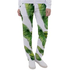 Sheets Tropical Plant Palm Summer Exotic Women s Casual Pants by artworkshop