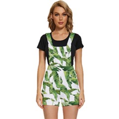 Sheets Tropical Plant Palm Summer Exotic Short Overalls by artworkshop