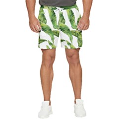 Sheets Tropical Plant Palm Summer Exotic Men s Runner Shorts