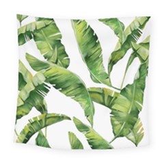 Sheets Tropical Plant Palm Summer Exotic Square Tapestry (large) by artworkshop