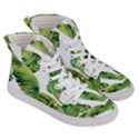 Sheets Tropical Plant Palm Summer Exotic Men s Hi-Top Skate Sneakers View3