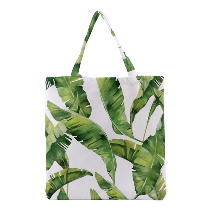 Sheets Tropical Plant Palm Summer Exotic Grocery Tote Bag