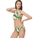 Sheets Tropical Plant Palm Summer Exotic Banded Triangle Bikini Set View2