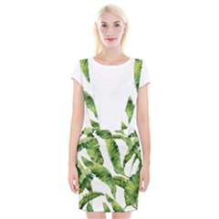 Sheets Tropical Plant Palm Summer Exotic Braces Suspender Skirt by artworkshop