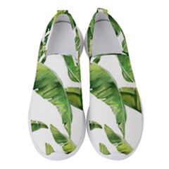 Sheets Tropical Plant Palm Summer Exotic Women s Slip On Sneakers