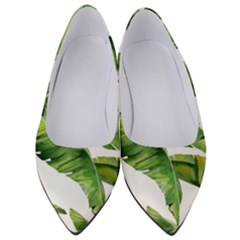 Sheets Tropical Plant Palm Summer Exotic Women s Low Heels by artworkshop