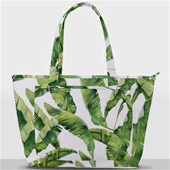 Sheets Tropical Plant Palm Summer Exotic Back Pocket Shoulder Bag  by artworkshop