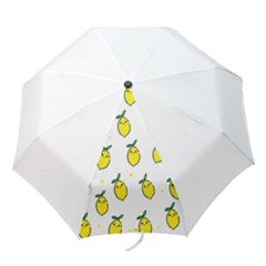 Pattern Lemon Texture Folding Umbrellas by artworkshop