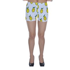 Pattern Lemon Texture Skinny Shorts by artworkshop