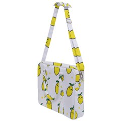 Pattern Lemon Texture Cross Body Office Bag by artworkshop