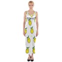 Pattern Lemon Texture Fitted Maxi Dress View1