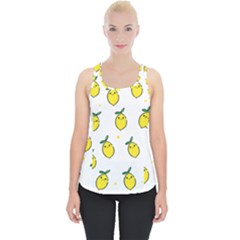 Pattern Lemon Texture Piece Up Tank Top by artworkshop