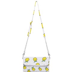 Pattern Lemon Texture Mini Crossbody Handbag by artworkshop