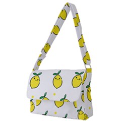 Pattern Lemon Texture Full Print Messenger Bag (s) by artworkshop