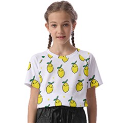 Pattern Lemon Texture Kids  Basic Tee by artworkshop