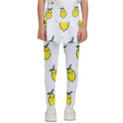 Pattern Lemon Texture Kids  Skirted Pants