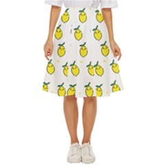 Pattern Lemon Texture Classic Short Skirt