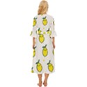 Pattern Lemon Texture Midsummer Wrap Dress View4