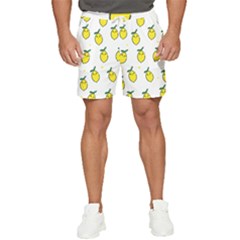 Pattern Lemon Texture Men s Runner Shorts