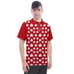 Red For Cute Canada Souvenirs Men s Polo Tee