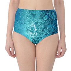 Bubbles Water Bub Classic High-waist Bikini Bottoms by artworkshop