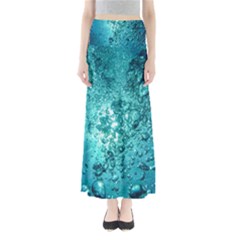 Bubbles Water Bub Full Length Maxi Skirt by artworkshop