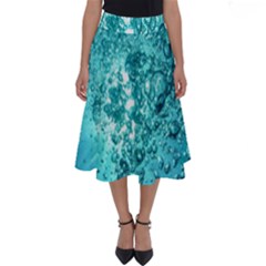 Bubbles Water Bub Perfect Length Midi Skirt by artworkshop