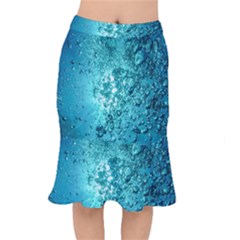 Bubbles Water Bub Short Mermaid Skirt by artworkshop