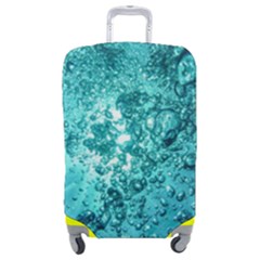 Bubbles Water Bub Luggage Cover (medium) by artworkshop