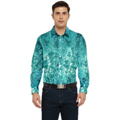 Bubbles Water Bub Men s Long Sleeve Pocket Shirt  by artworkshop