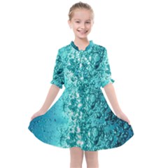 Bubbles Water Bub Kids  All Frills Chiffon Dress by artworkshop