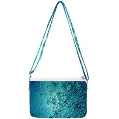 Bubbles Water Bub Double Gusset Crossbody Bag by artworkshop