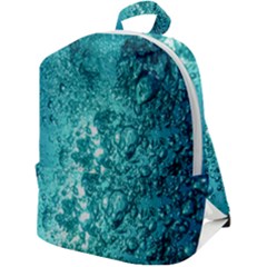 Bubbles Water Bub Zip Up Backpack by artworkshop