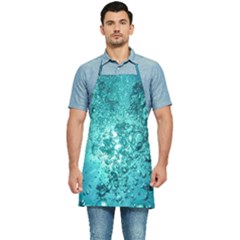 Bubbles Water Bub Kitchen Apron by artworkshop