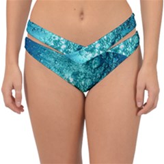 Bubbles Water Bub Double Strap Halter Bikini Bottom by artworkshop