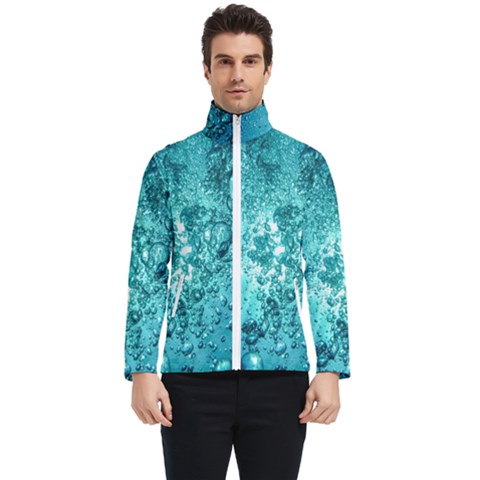 Bubbles Water Bub Men s Bomber Jacket by artworkshop